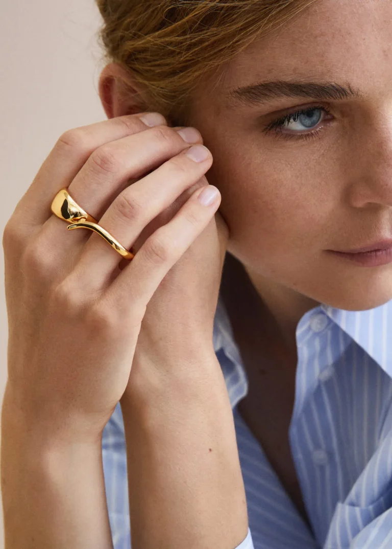 Chain pendant earrings - Image 2